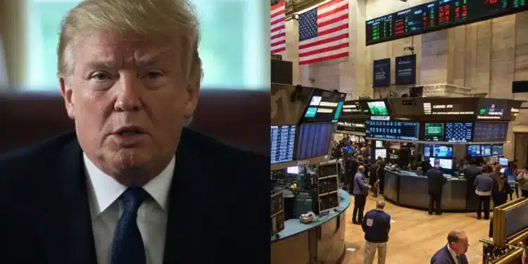 Donald Trump a Wall Street