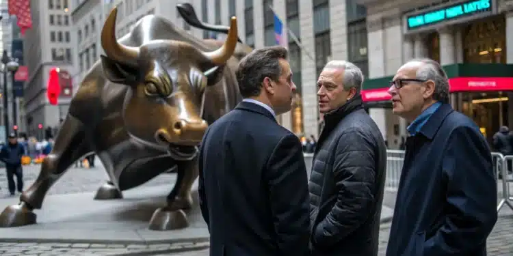 Wall Street, akcie, investori