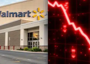Walmart, akcie klesajú
