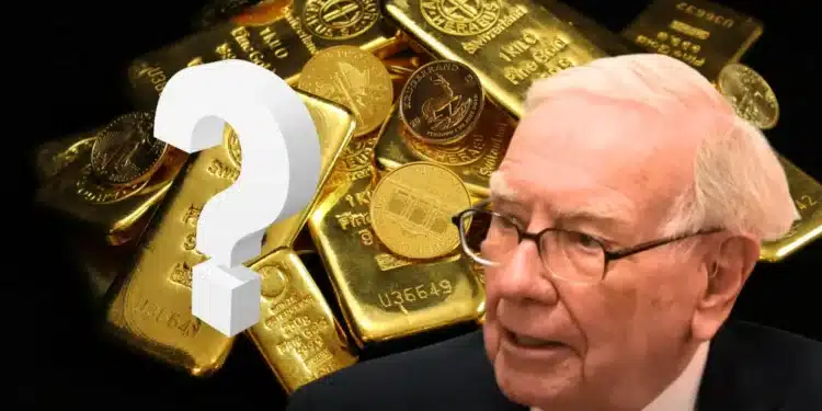 Warren Buffett a zlato