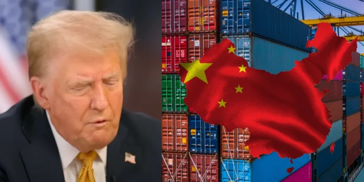 Čína Trump export