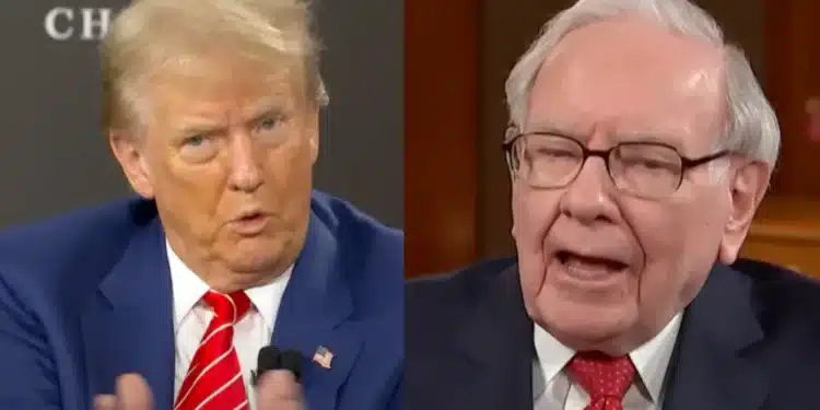Donald Trump a Warren Buffett