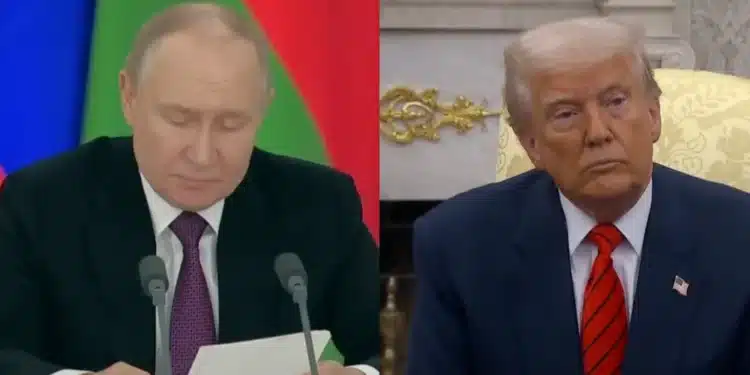Putin a Trump