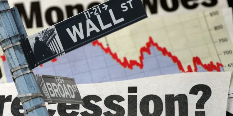 Recesia Wall Street