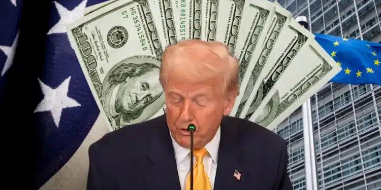 Donald Trump peniaze EU USA