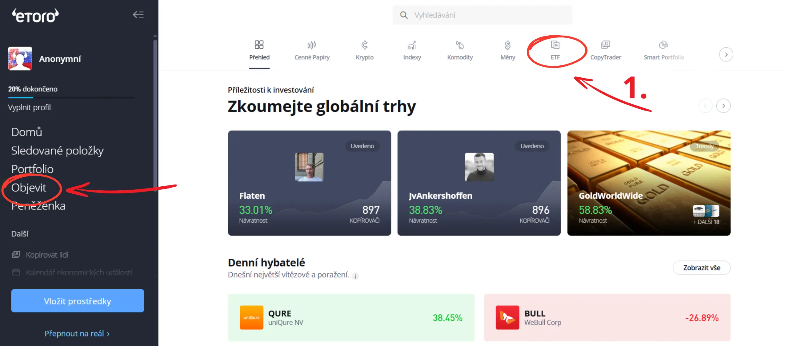 Etoro Dax 1