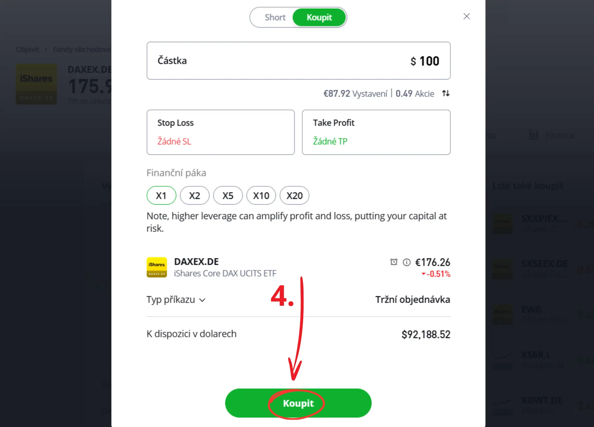 Etoro Dax 4