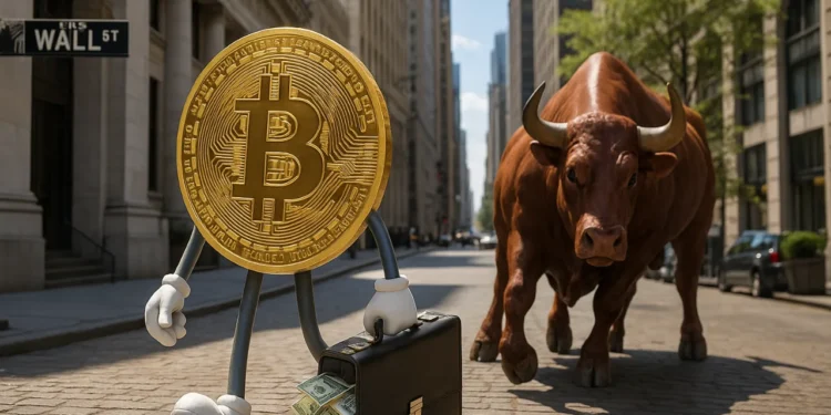 Bitcoin a býk