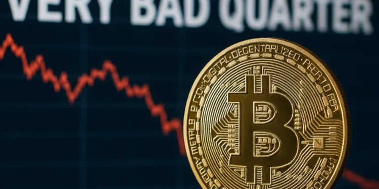 Bitcoin pokles