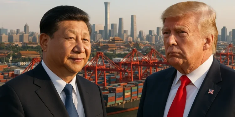 Čína USA Jinping Trump