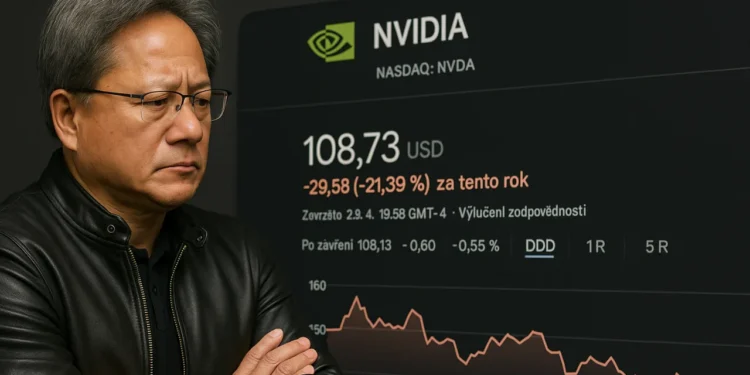 Jensen Huang a Nvidia akcie