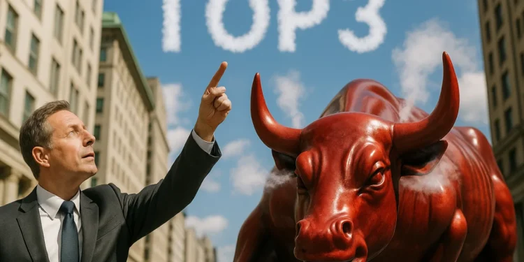 Top3 akcie Wall Street
