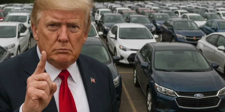 Trump a automobily