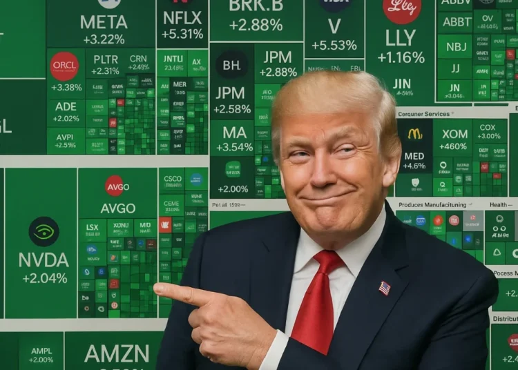 Donald Trump akcie
