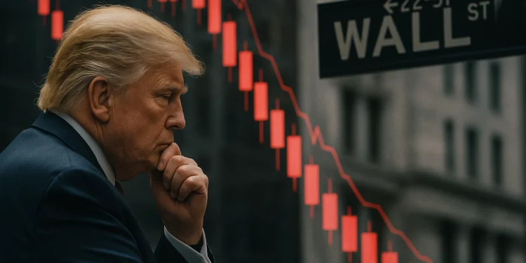 Donald Trump a Wall Street