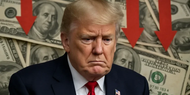 Donald Trump a americký dolár