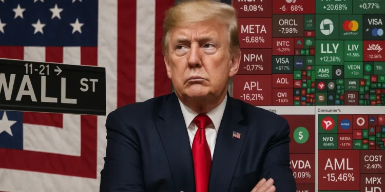 Donald Trump a akciový trh