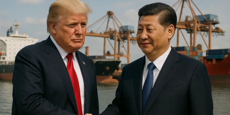 Trump Xi Jinping