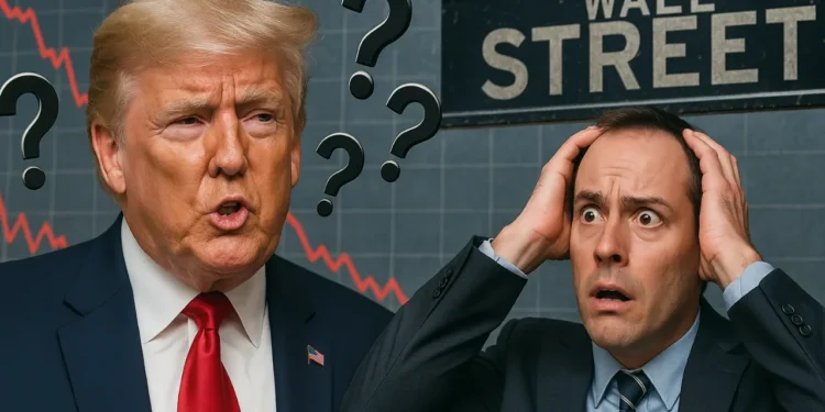 Donald Trump a Wall Street