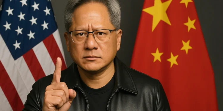 Jensen Huang a Nvidia, zdroj: ChatGPT