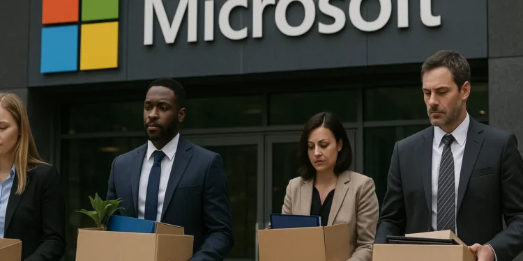 Microsoft prepúšťanie