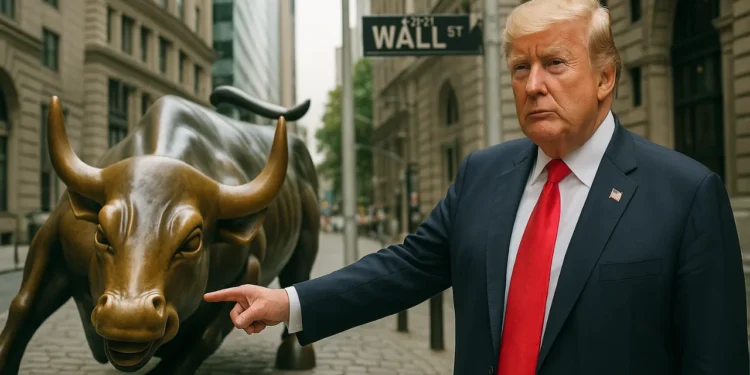 Donald Trump Wall Street