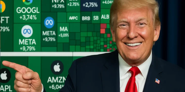 Trump rast