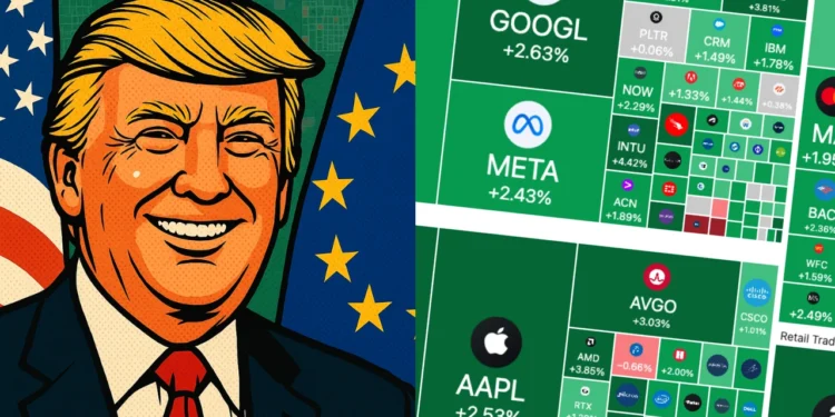 Donald Trump akcie