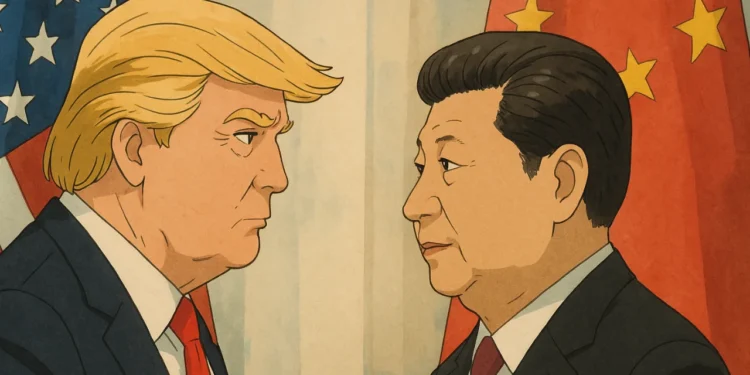 Donald Trump Xi Jinping