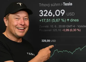Tesla akcie