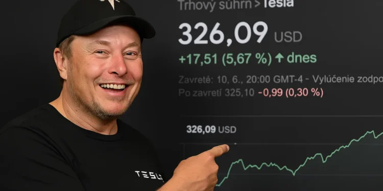 Tesla akcie