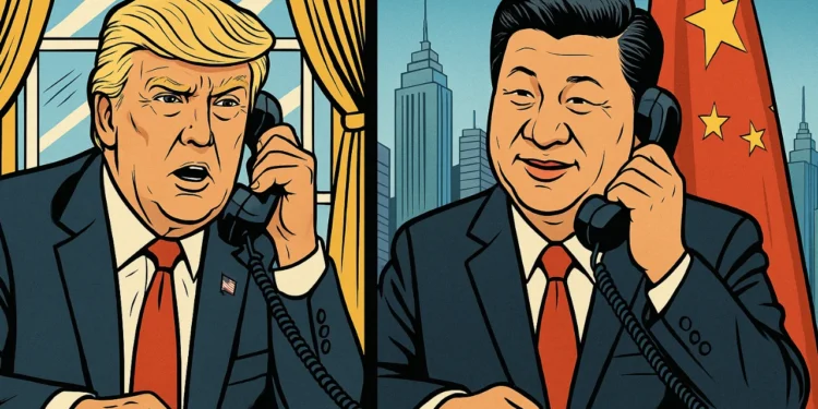 Trump Xi Jinping