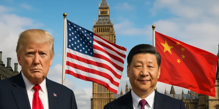 Donald Trump Xi Jinping USA Čína