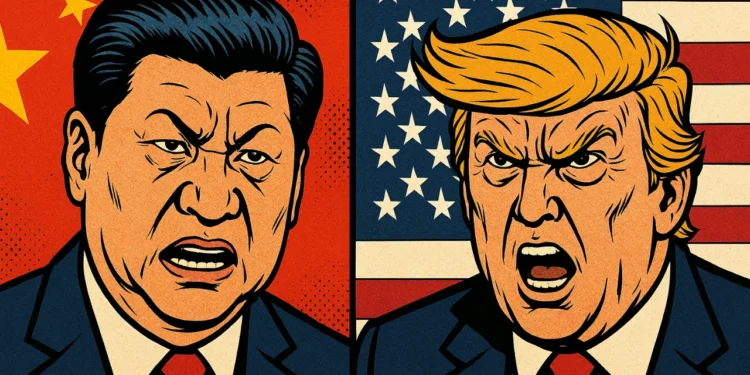 Xi Jinping Donald Trump Čína USA