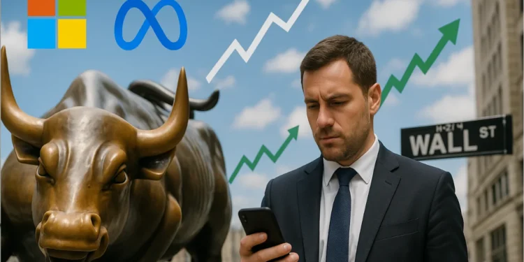 akcie rast Wall Street