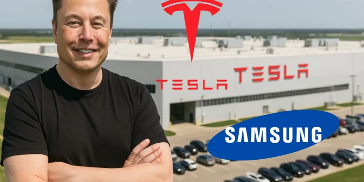 Musk Tesla Samsung
