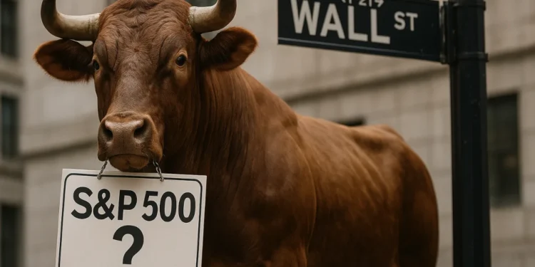 býk Wall Street S&P500