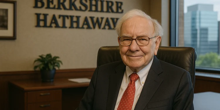 Warren Buffett v kancelárii Berkshire Hathaway