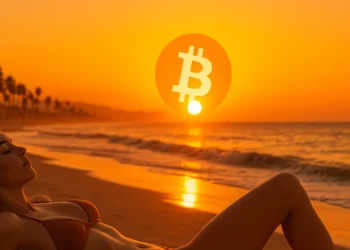Bitcoin pláž