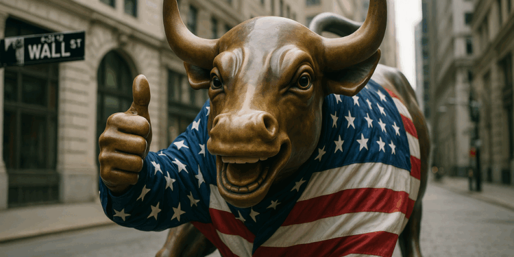 Býk Wall Street akcie