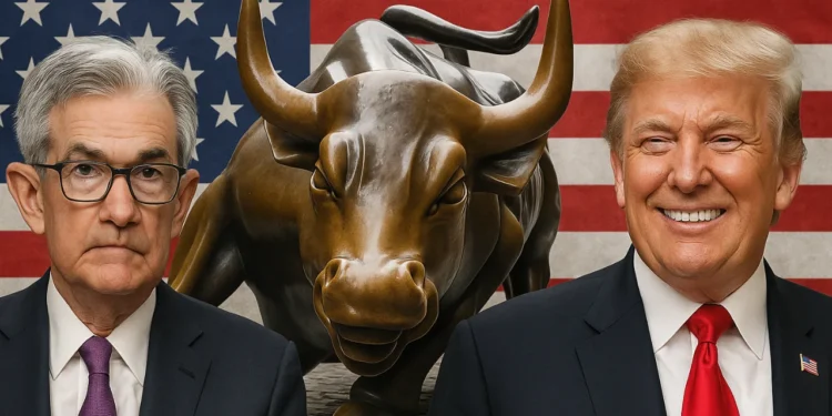 Akcie Powell Trump