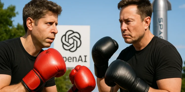 Altman OpenAI Elon Musk SpaceX