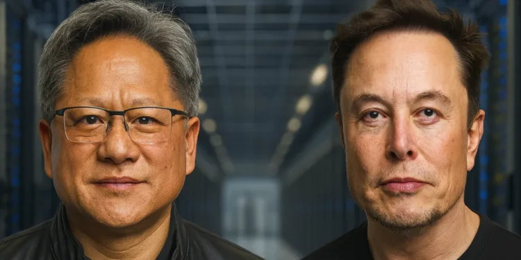 Huang a Elon Musk