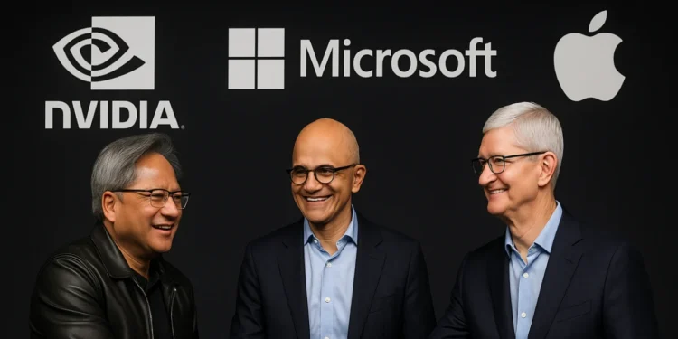 nvidia microsoft apple