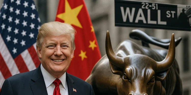 Trump Čína Wall Street