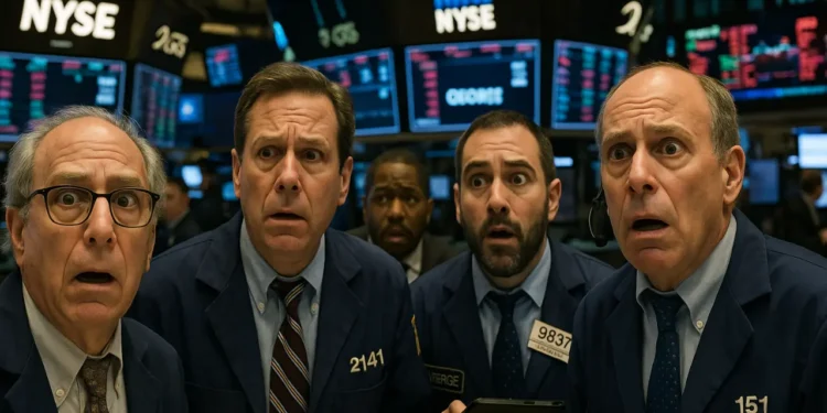 WalL Street panika