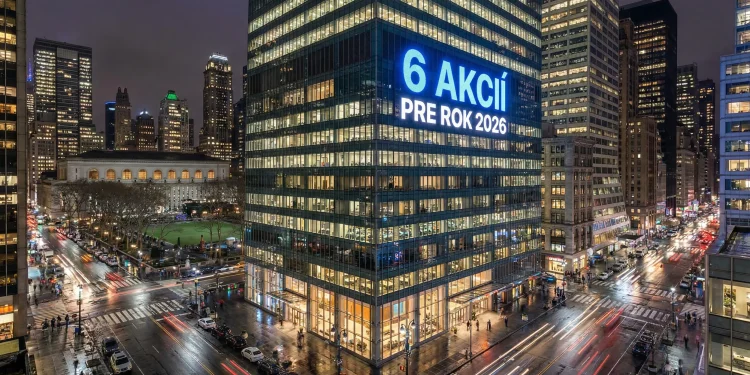 6 akcií Wall Street