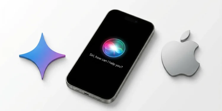 Gemini Google Apple Siri