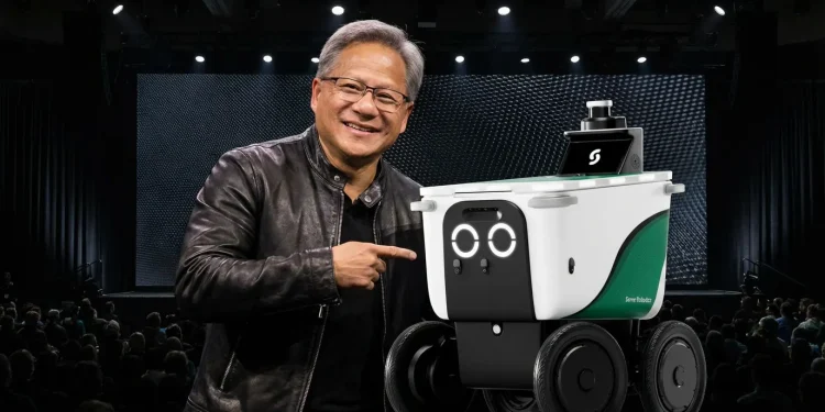 Jensen Huang robot