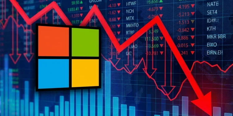Microsoft Akcie Pokles